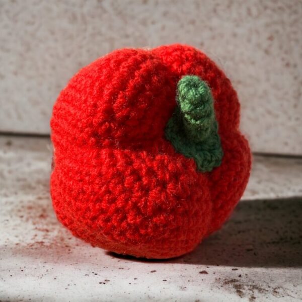 Crochet Red Pepper