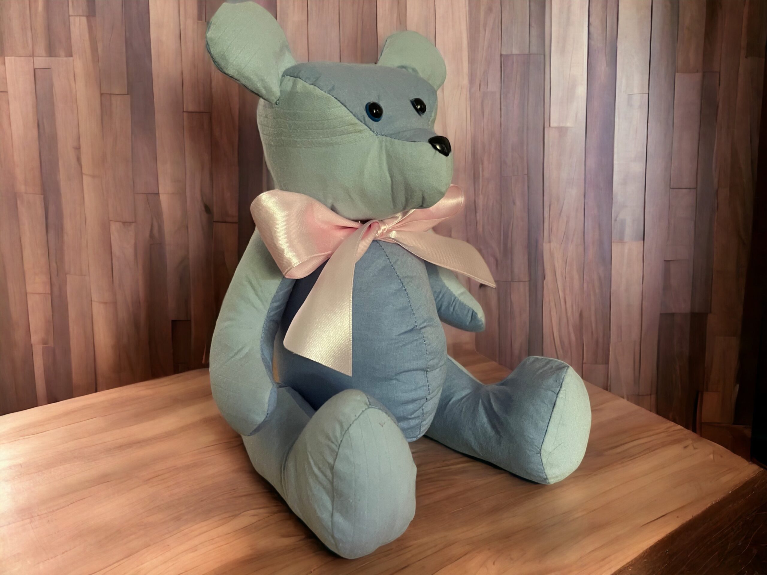 The Original Memory Bear - Made with Loved Ones Hankies - Image 3