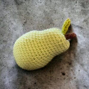 Crochet pear