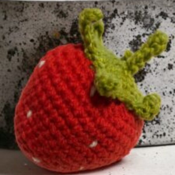 Crochet strawberry