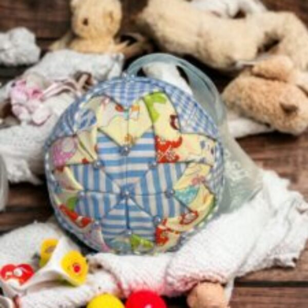 New baby bauble (blue)