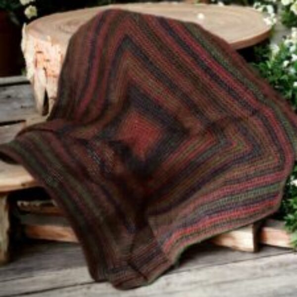 Crochet baby blanket (autumn)