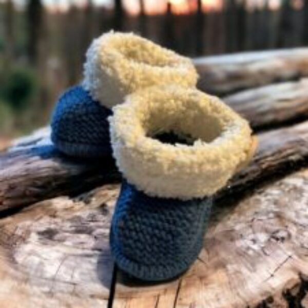Handmade with love baby boots